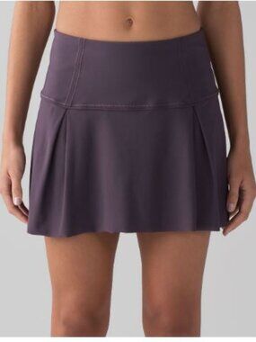 Lululemon Lost In Pace Skirt (Tall) (15") - Black Currant